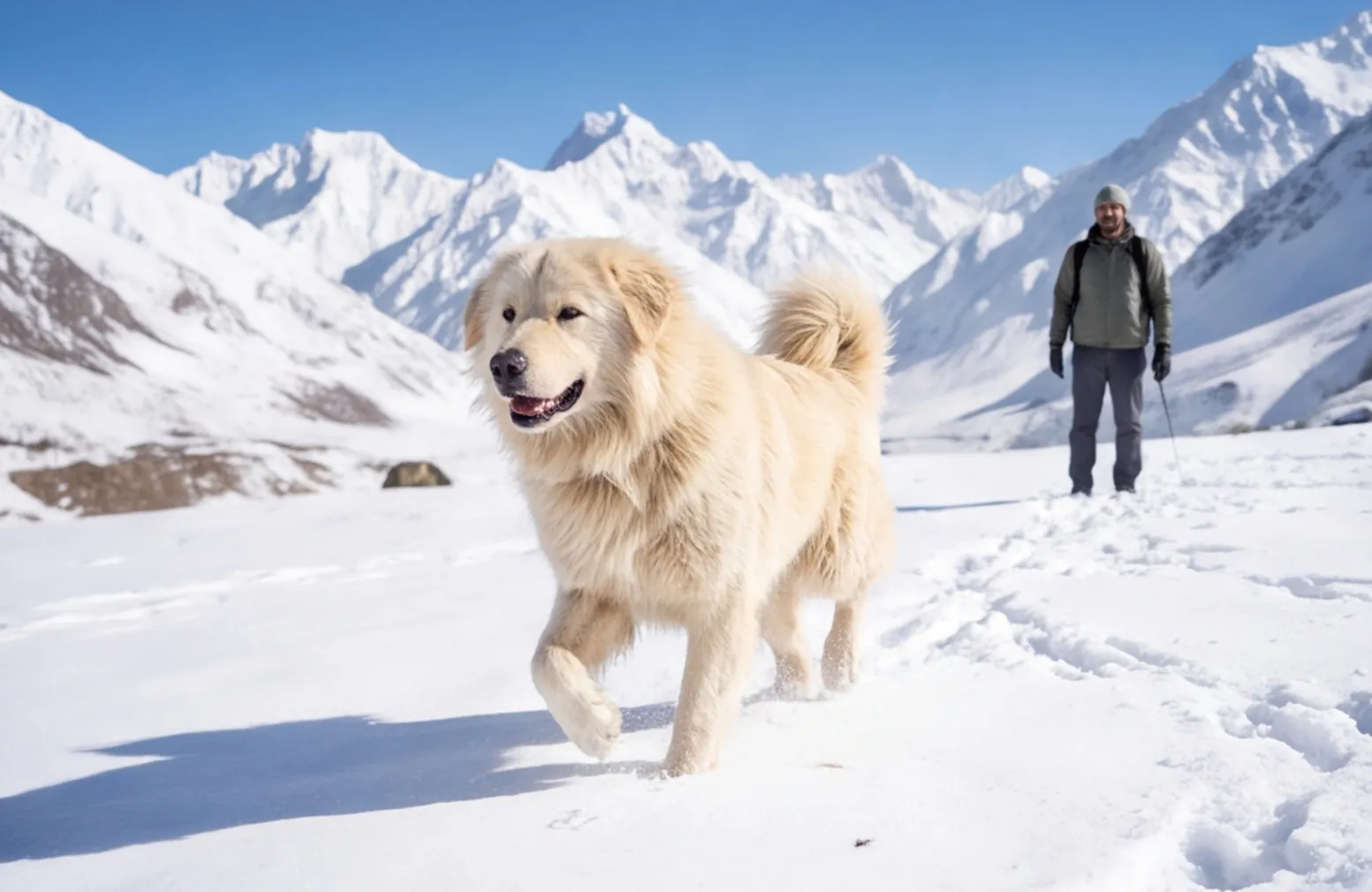 Dog: snow run, with stray vaccination drive at Lahaul and Kullu valleys.